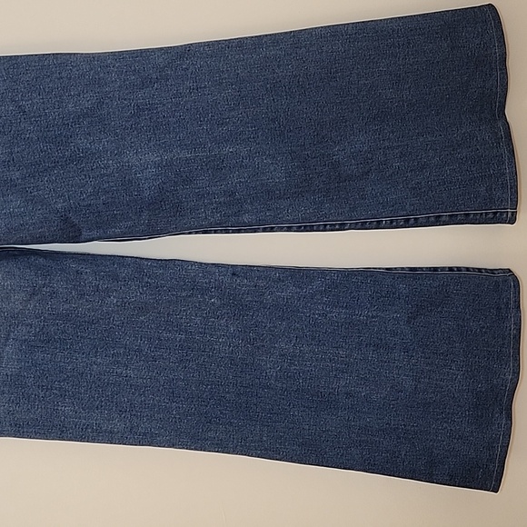 MotherThe Roller Mid-Rise Wide-Leg Jeans Riding The Cliffside Size 28 - Picture 11 of 16